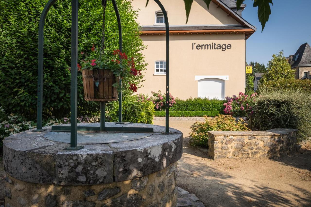 Logis L'Ermitage Hotel & Restaurant Saulges Exterior photo
